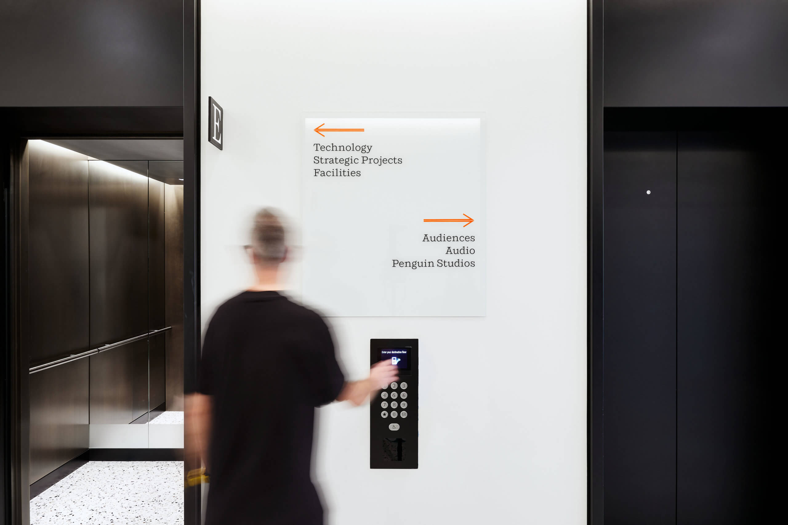 Penguin Random House Wayfinding Signage