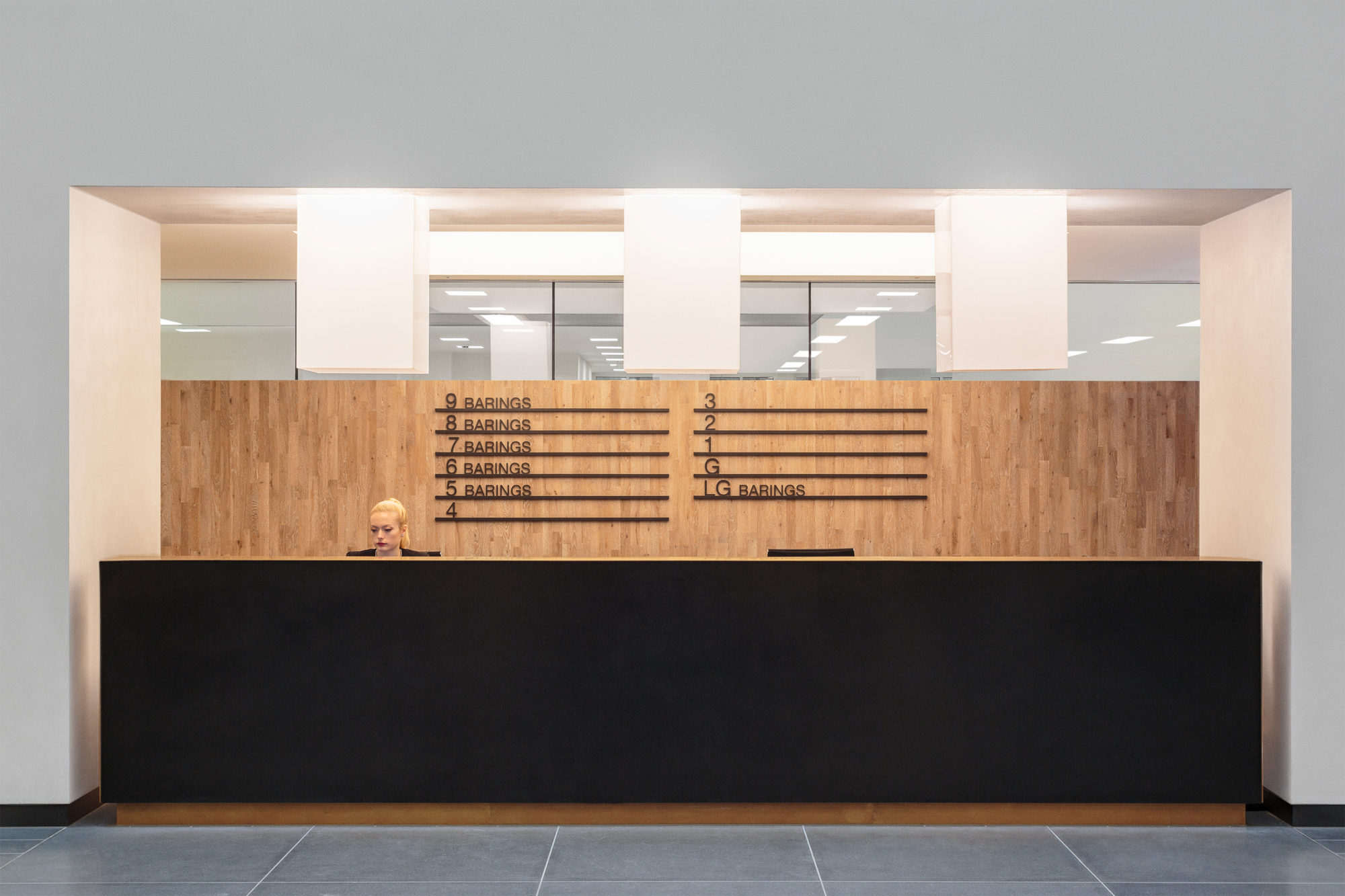 Tenant directory with individual letters
