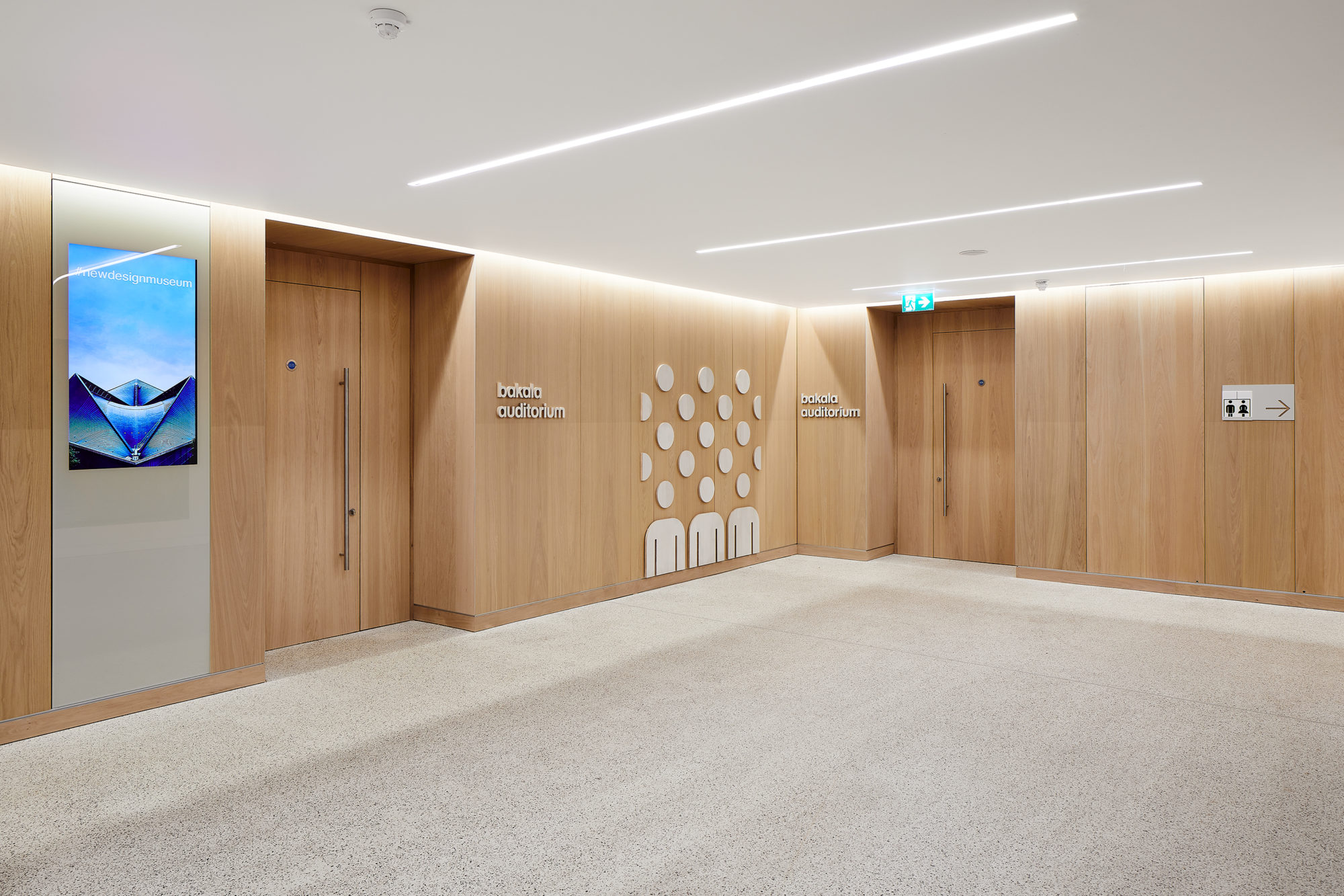 Sustainable Oak identification signage