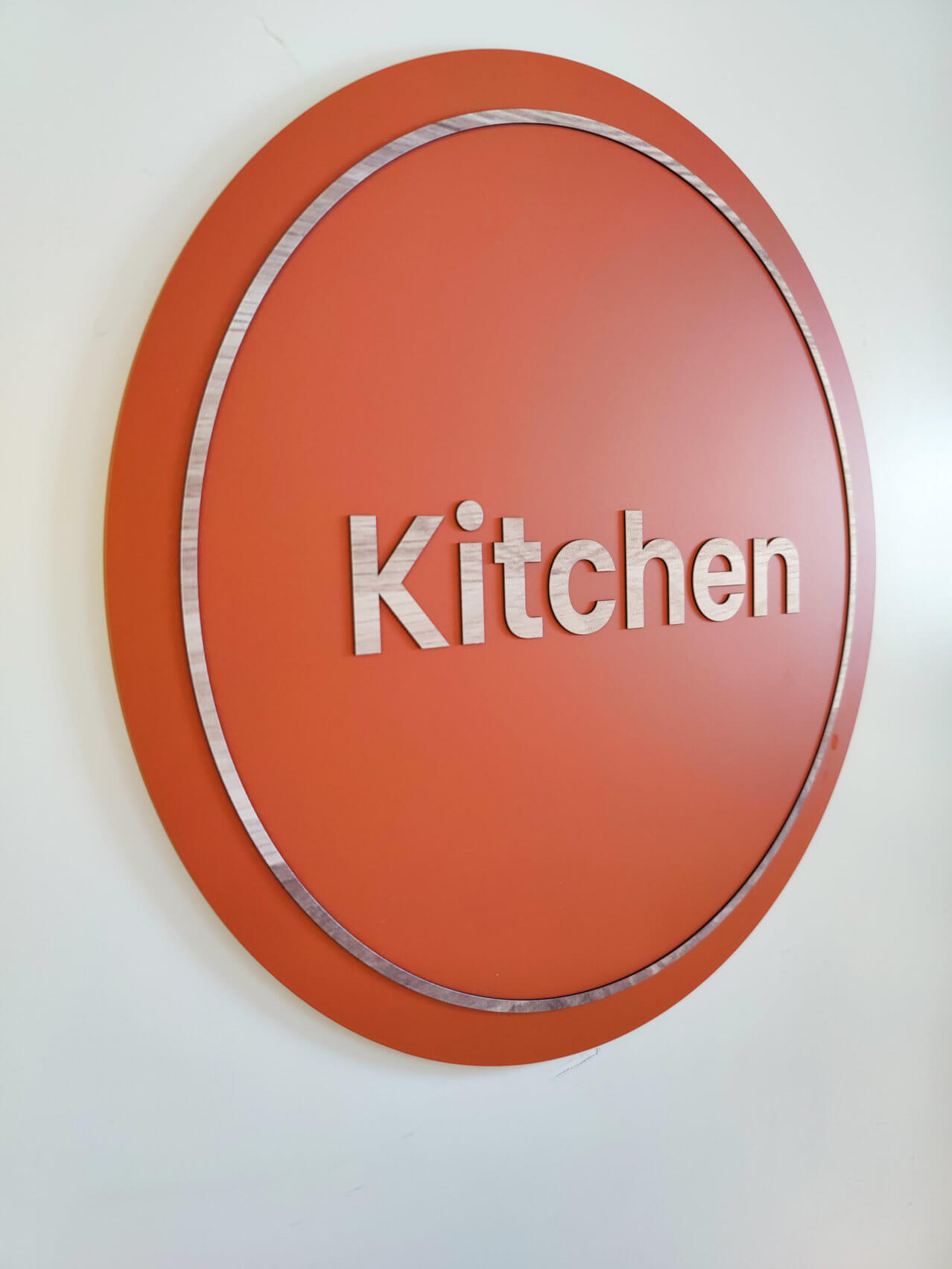 Kitchen sign