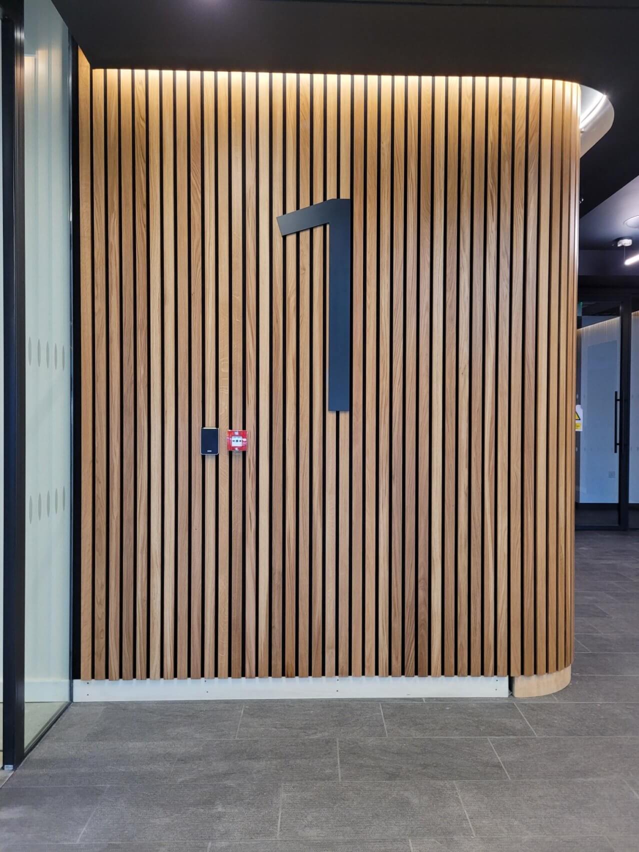 Indoor level 1 sign